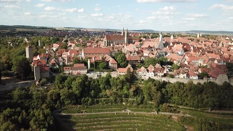 Rothenburg_Franconia Stock Footage 93667596