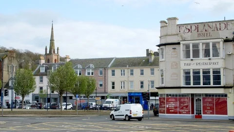 Rothesay Timelapse Stock Footage 91024336