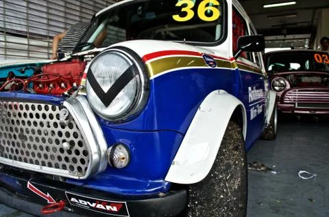 Rothmans Mini Cooper 스톡 사진