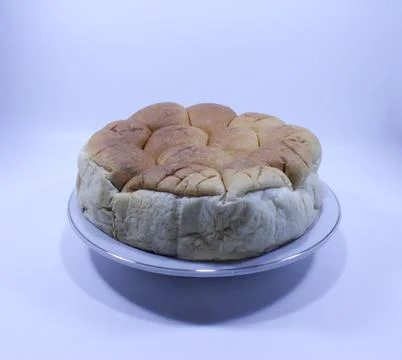 Roti Sobek Bread Fluffy Bread Stock Photos