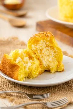 Roti sobek or Soft bread Stock Photos
