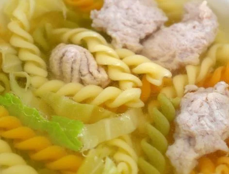 Rotini pasta Stock Photos