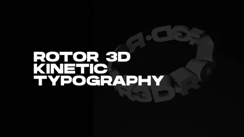 FREE DOWNLOAD] 3 Kinetic Text Templates For After Effects