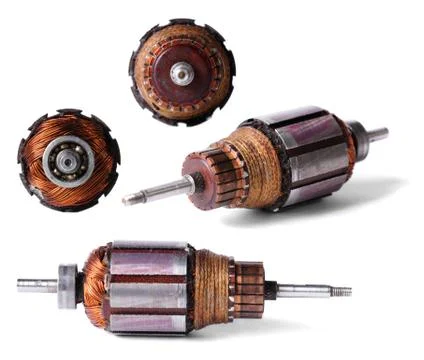 Rotor of electric motor Stock Photos