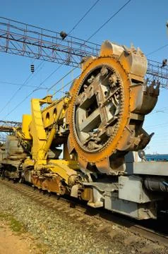 Rotor excavator Stock Photos