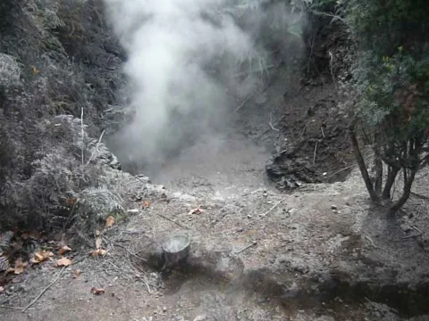 Rotorua Mud Spring Stock Footage 226157080