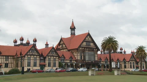 Rotorua Museum Stock Footage 39571760