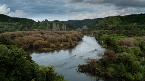 Rotorua Timelapse Video stock 239562536