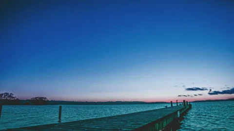 Rotorua Wharf Stock Footage 56362930
