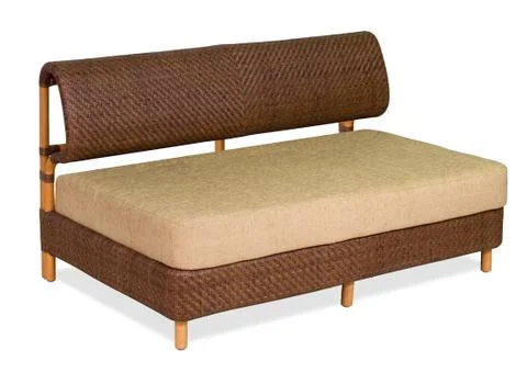 Rottang sofa Stock Photos