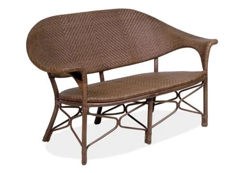 Rottang sofa Stock Photos