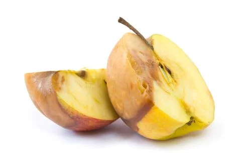 Rotten apple Stock Photos