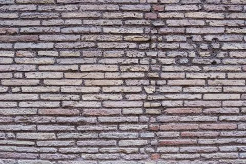Rotten brick wall background texture. Stock-Fotos