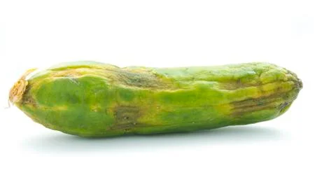 Rotten cucumber Stock Photos