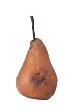 A rotten pear Stock Photos