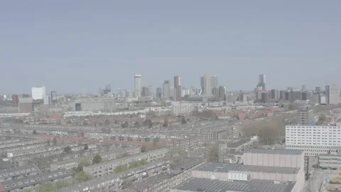 Rotterdam City Drone Stock Footage 159407364