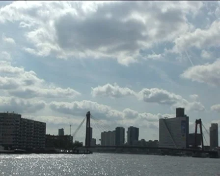 Rotterdam Holland Stock Footage 8338416