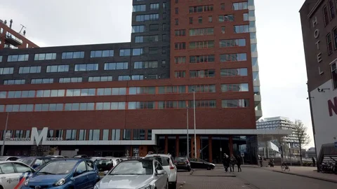 Rotterdam, Netherlands 04 14 2019: Truly amazing city Stock Footage 106583353