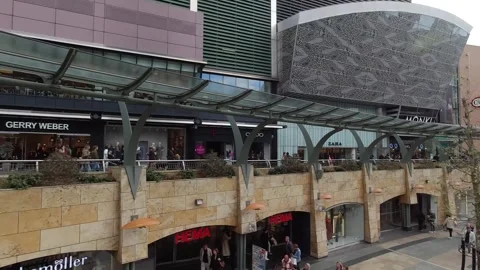 Rotterdam, Netherlands. Beursplain. Stock Footage 254844824