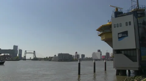 Rotterdam, The Netherlands Stock Footage 24692687