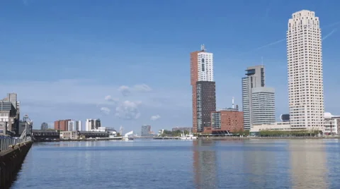 Rotterdam, Netherlands. 스톡 동영상 55077054