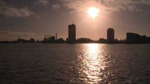 ROTTERDAM PORT 1 Stock Footage 39322227