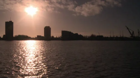 ROTTERDAM PORT 2 Stock Footage 39322572