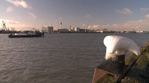 ROTTERDAM PORT 3 Stock Footage 39324674