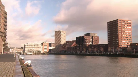 ROTTERDAM PORT 4 Stock Footage 39326847