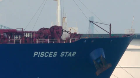 ROTTERDAM PORT CARGO SHIP 9 Stock Footage 39351228
