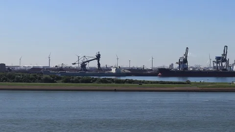 Rotterdam Tug Video stock 100786903