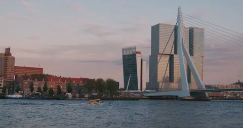 Rotterdam view 库存影片 336554800