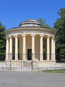 Rotunda with ionic columns Stock Photos