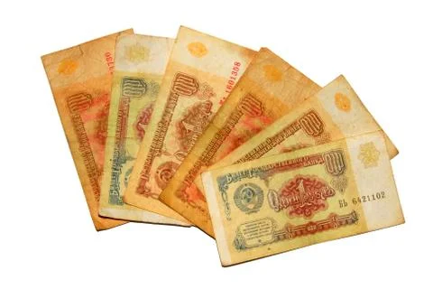 Roubles Foto stock