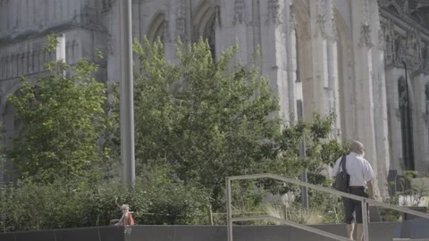 Rouen's cathedral Stock Footage 139171978