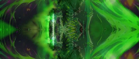 Rouge Experiment Kaleidoscope Stock Footage 245632510