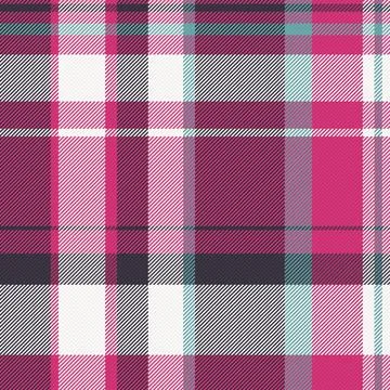 Rough background textile vector, geometric texture fabric tartan. Poster pl.. Stock Illustration