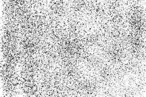 Rough black and white texture . Distressed overlay texture Stock Illustration