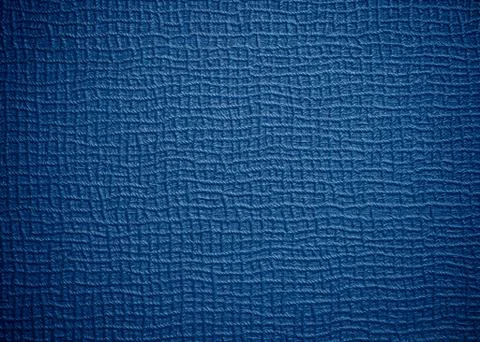 Rough blue leather for background Stock Photos