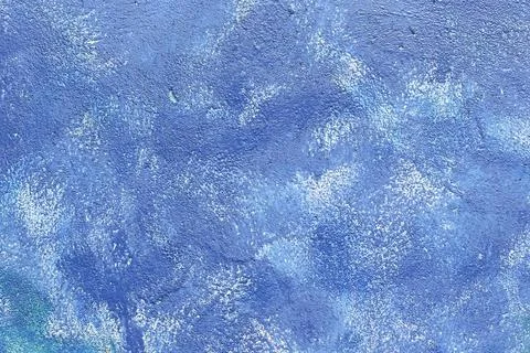 Rough blue wall full screen Stock Photos