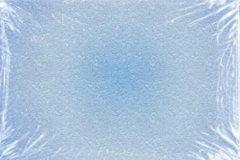 Rough blue wrapped in plastic Illustrazione stock