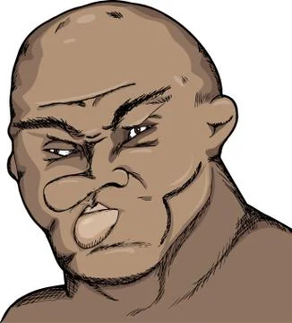 Rough Boxer Stock Illustration
