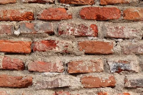 Rough brick wall background Stock Photos