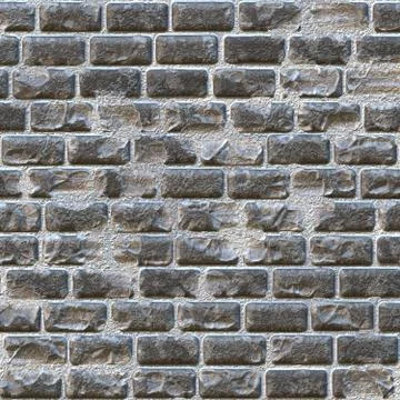 Rough brick wall Stock Illustration
