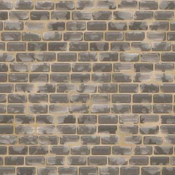 Rough brick wall Stock Illustration