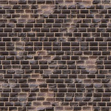 Rough brick wall Stock Illustration