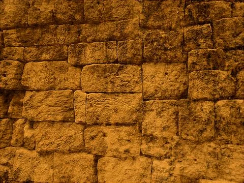 Rough brick wall Foto stock