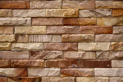 Rough brick wall Stock Photos