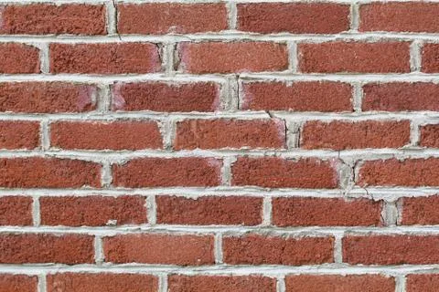 Rough Brick Wall Foto stock