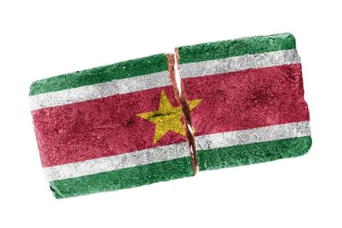 Rough broken brick Ilustración de archivo